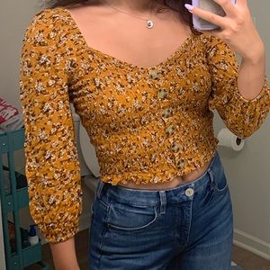 American Eagle 3/4 sleeves shirt